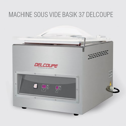 Machine sous vide basik 37 delcoupe